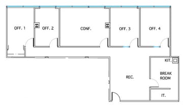 11300 N Central Expy, Dallas, TX for lease Floor Plan- Image 1 of 5
