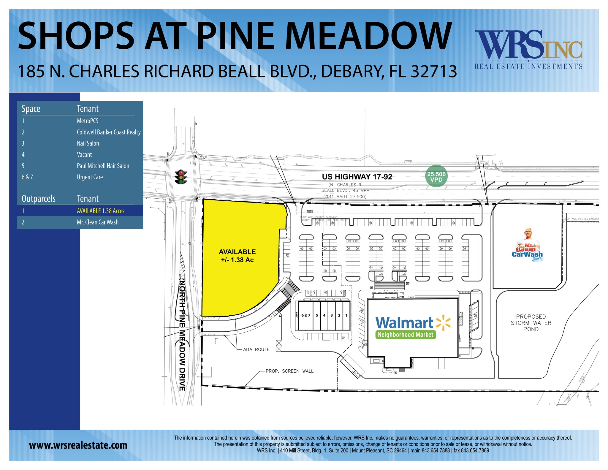 185 N Charles Richard Beall Blvd, Debary, FL for sale Site Plan- Image 1 of 3