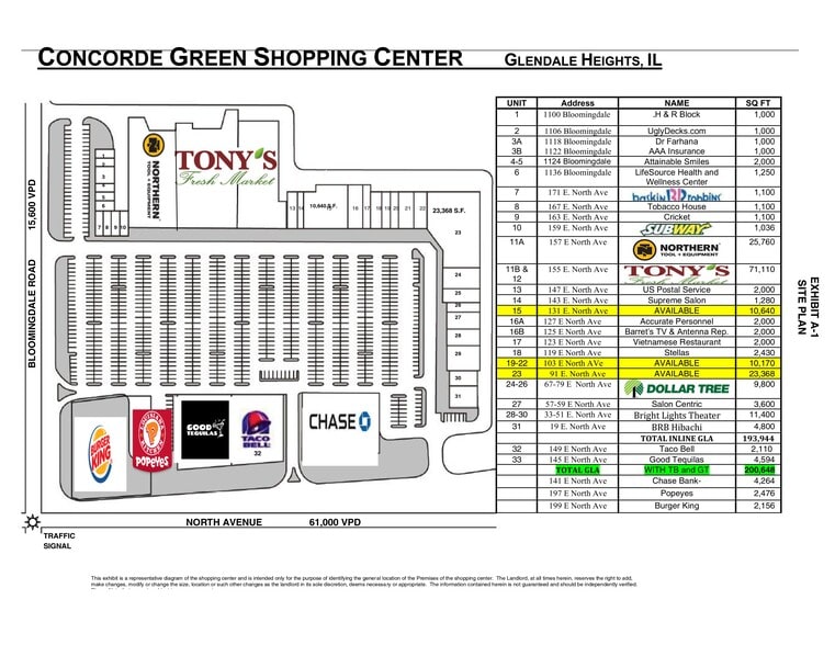 Concorde Green Shopping Center - Commercial Real Estate