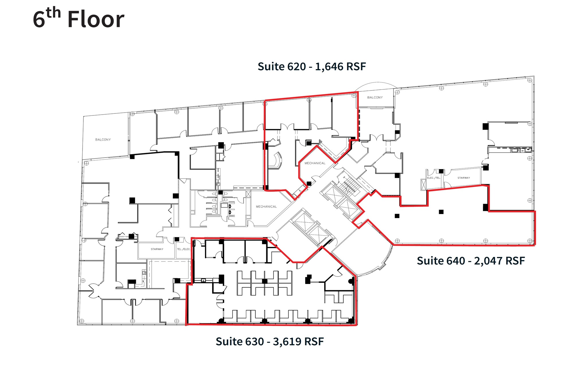 7201 Wisconsin Ave, Bethesda, MD for lease Floor Plan- Image 1 of 5