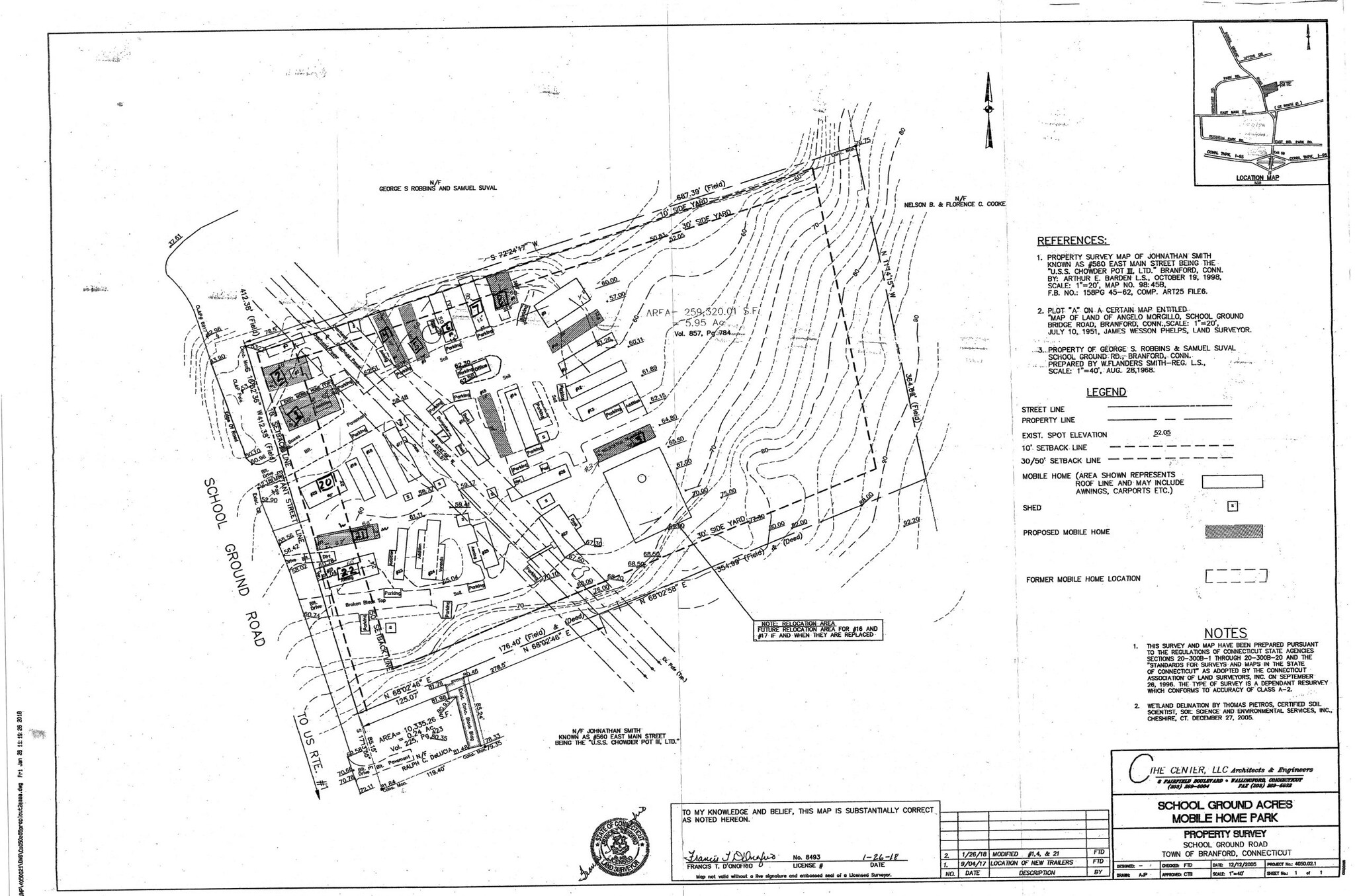 THREE Connecticut Mobile Home Parks portfolio of 3 properties for sale on LoopNet.com Site Plan- Image 1 of 4