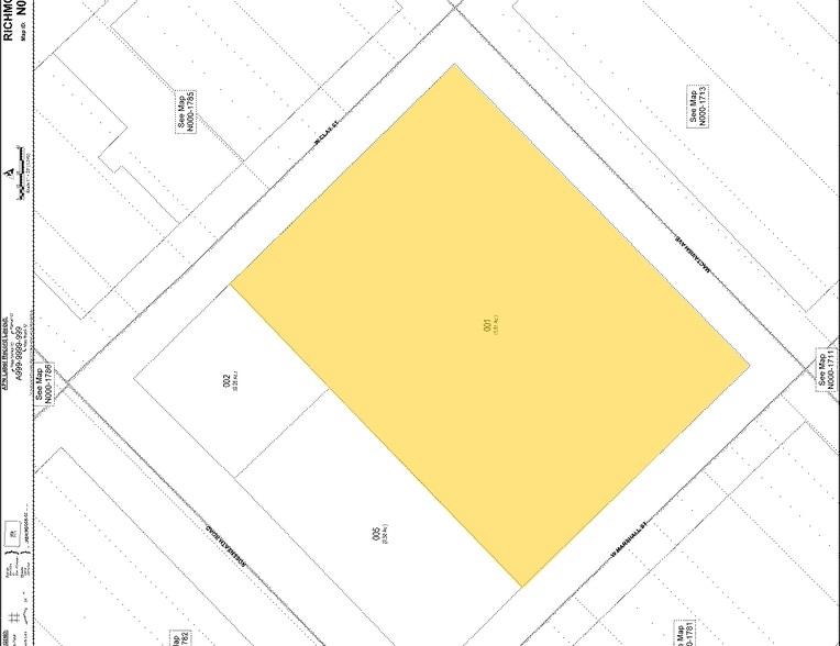 1300 Mactavish Ave, Richmond, VA for lease - Plat Map - Image 1 of 1