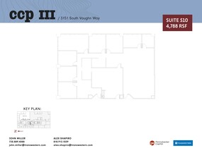 3131 S Vaughn Way, Aurora, CO for lease Site Plan- Image 2 of 2