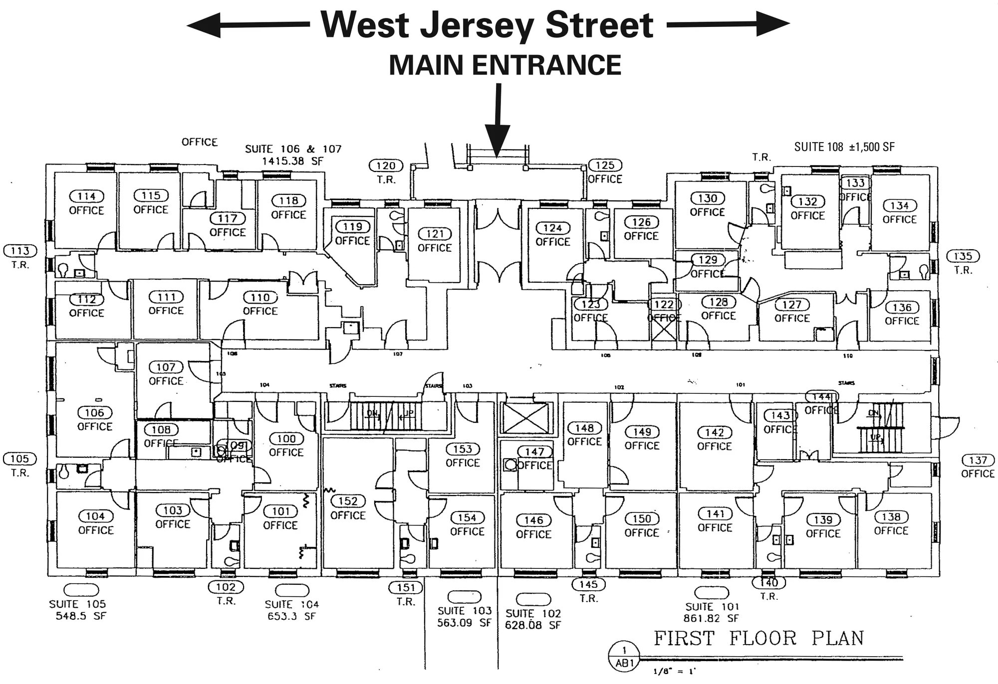 228-230 W Jersey St, Elizabeth, NJ for lease Floor Plan- Image 1 of 1