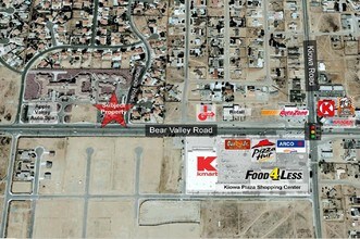 20610 Bear Valley Rd, Apple Valley, CA - aerial  map view