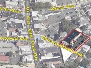 815 Greenwood Ave, Jenkintown, PA - aerial  map view