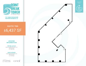 17011 Beach Blvd, Huntington Beach, CA for lease Floor Plan- Image 1 of 1