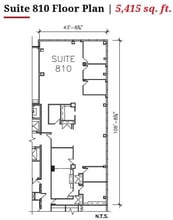 200 Graham Ave, Winnipeg, MB for lease Floor Plan- Image 1 of 1