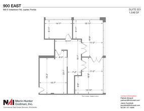 900 E Indiantown Rd, Jupiter, FL for lease Floor Plan- Image 2 of 2