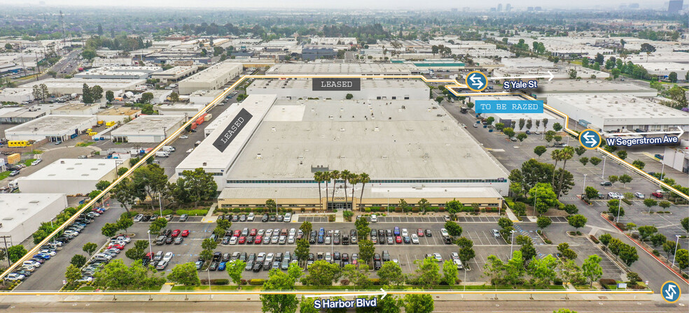 2701 S Harbor Blvd, Santa Ana, CA for lease - Aerial - Image 2 of 7