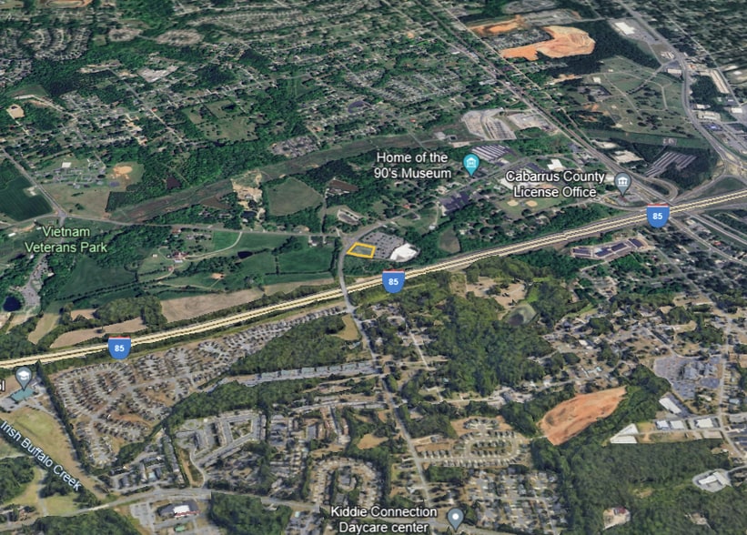 527 Winecoff School Rd, Concord, NC for sale - Aerial - Image 3 of 6