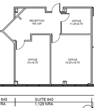 2100 Travis St, Houston, TX for lease Floor Plan- Image 1 of 2