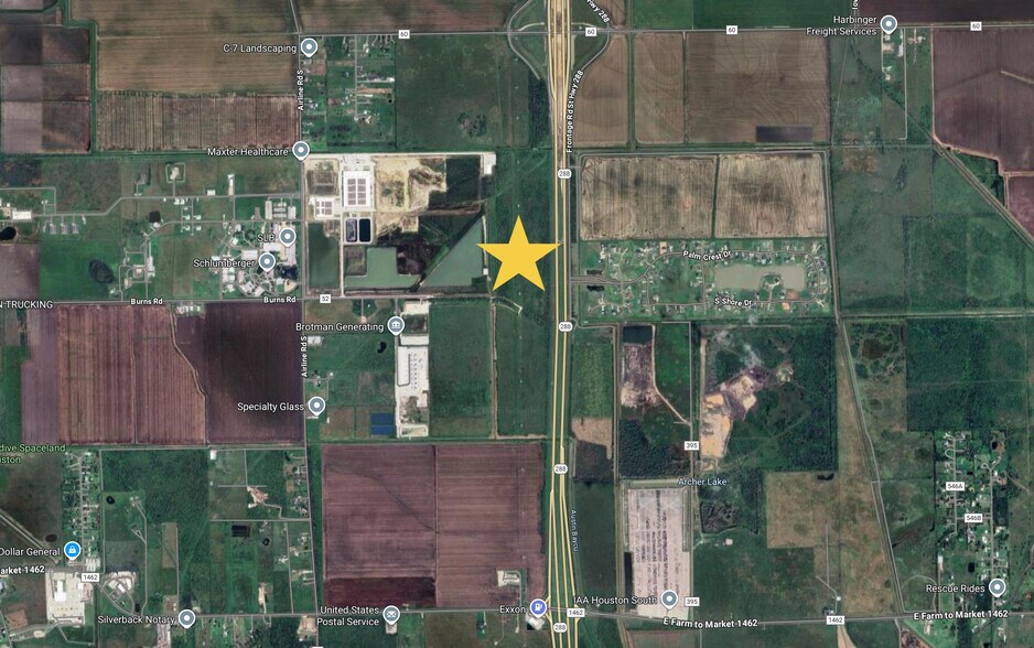 288 FREEWAY, Rosharon, TX for sale - Aerial - Image 1 of 1