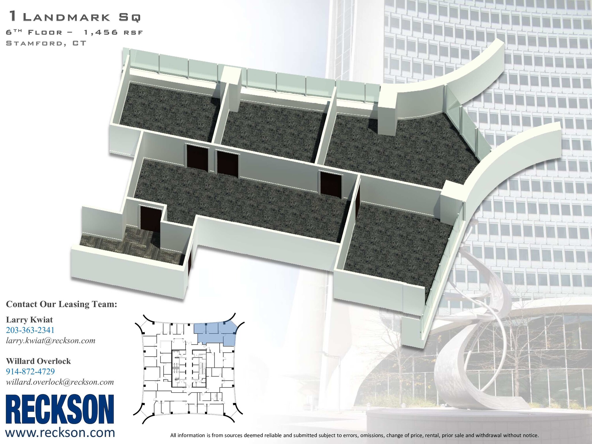 1 Landmark Sq, Stamford, CT for lease Floor Plan- Image 1 of 1