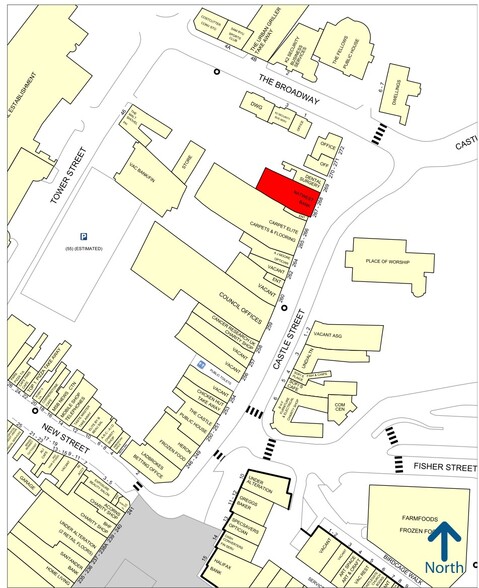 267 Castle St, Dudley for sale - Goad Map - Image 3 of 3