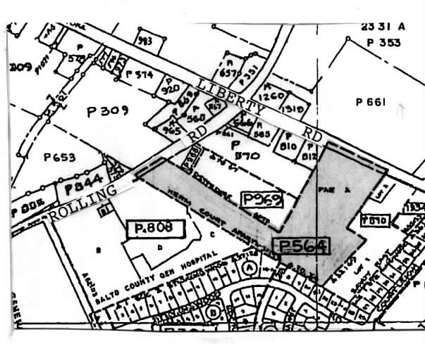 8511-8521 Liberty Rd, Randallstown, MD for lease - Plat Map - Image 2 of 12