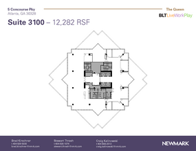 6 Concourse Pky NE, Atlanta, GA for lease Floor Plan- Image 1 of 1