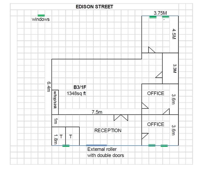 15 Edison St, Glasgow for lease - Floor Plan - Image 2 of 7