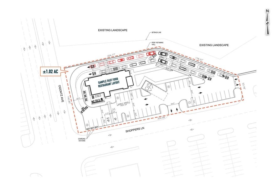 2471 W Cheltenham Ave, Wyncote, PA for lease - Site Plan - Image 3 of 3