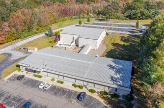 303 Merrow Rd, Tolland, CT - AERIAL  map view