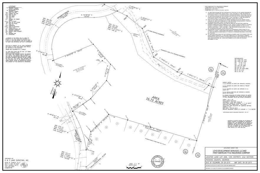 733 Gennett Dr, Jasper, GA for sale - Site Plan - Image 3 of 3