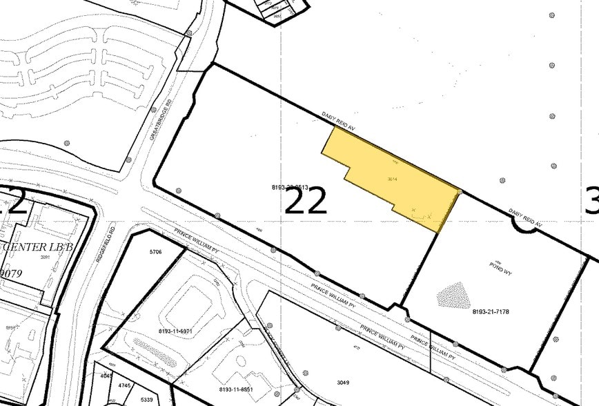 4545 Daisy Reid Ave, Woodbridge, VA for lease - Plat Map - Image 2 of 4