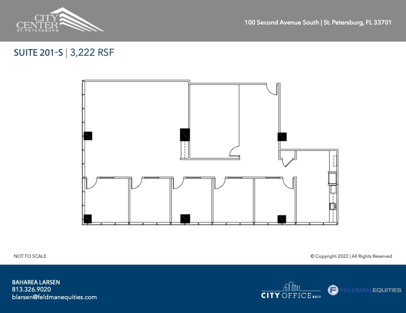 100 2nd Ave S, Saint Petersburg, FL for lease Floor Plan- Image 1 of 1