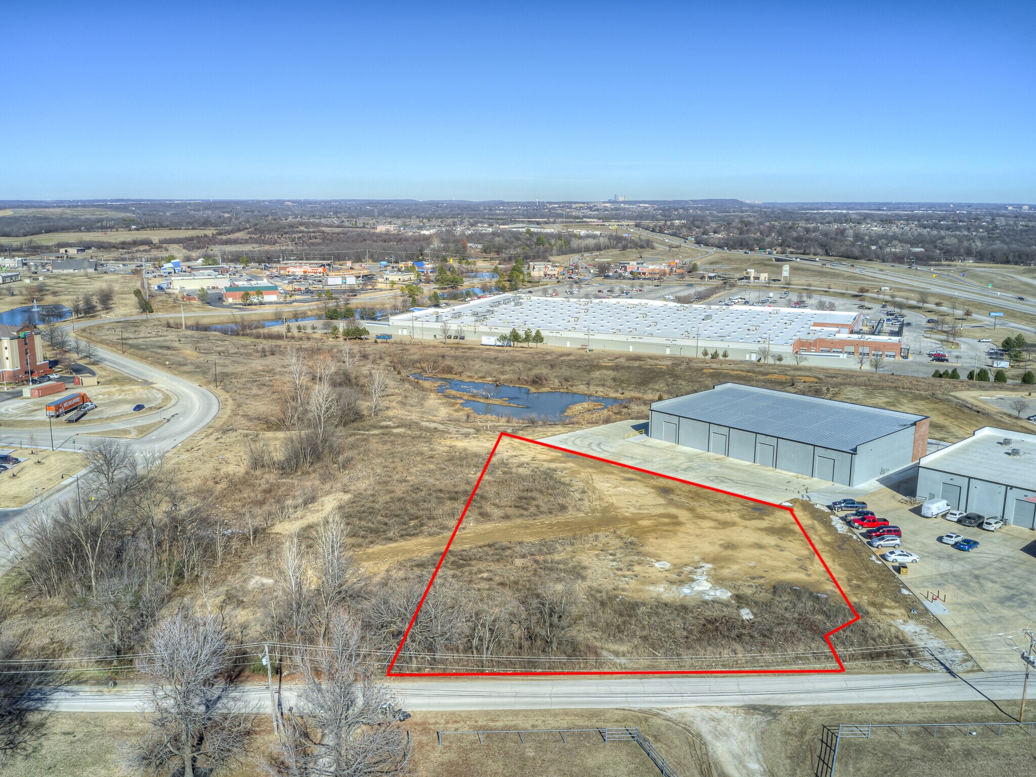 West 126th Street, Glenpool, OK for sale Aerial- Image 1 of 8