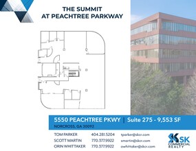 5550 Peachtree Pky, Peachtree Corners, GA for lease Site Plan- Image 1 of 1