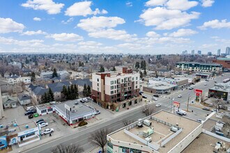 1406 Centre St NE, Calgary, AB - AERIAL  map view - Image1