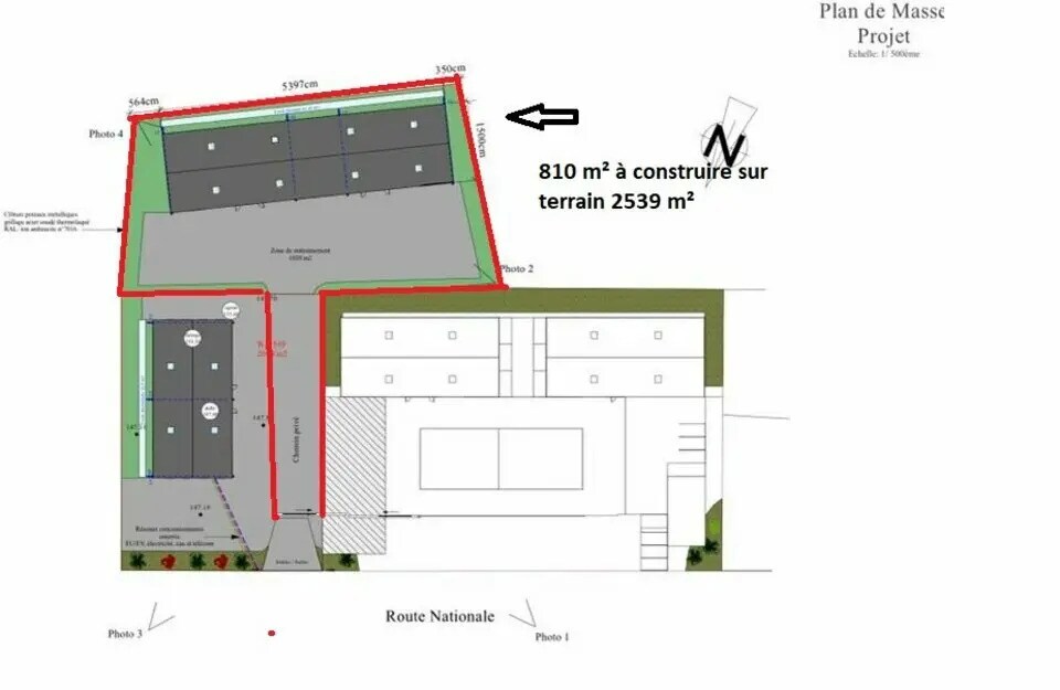 Flex in Alvimare for lease Site Plan- Image 1 of 3