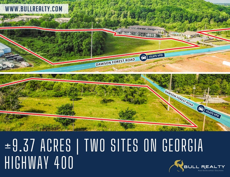 Corner of Dawson Forest Rd & Parker Forest Rd, Dawsonville, GA for sale - Primary Photo - Image 1 of 7