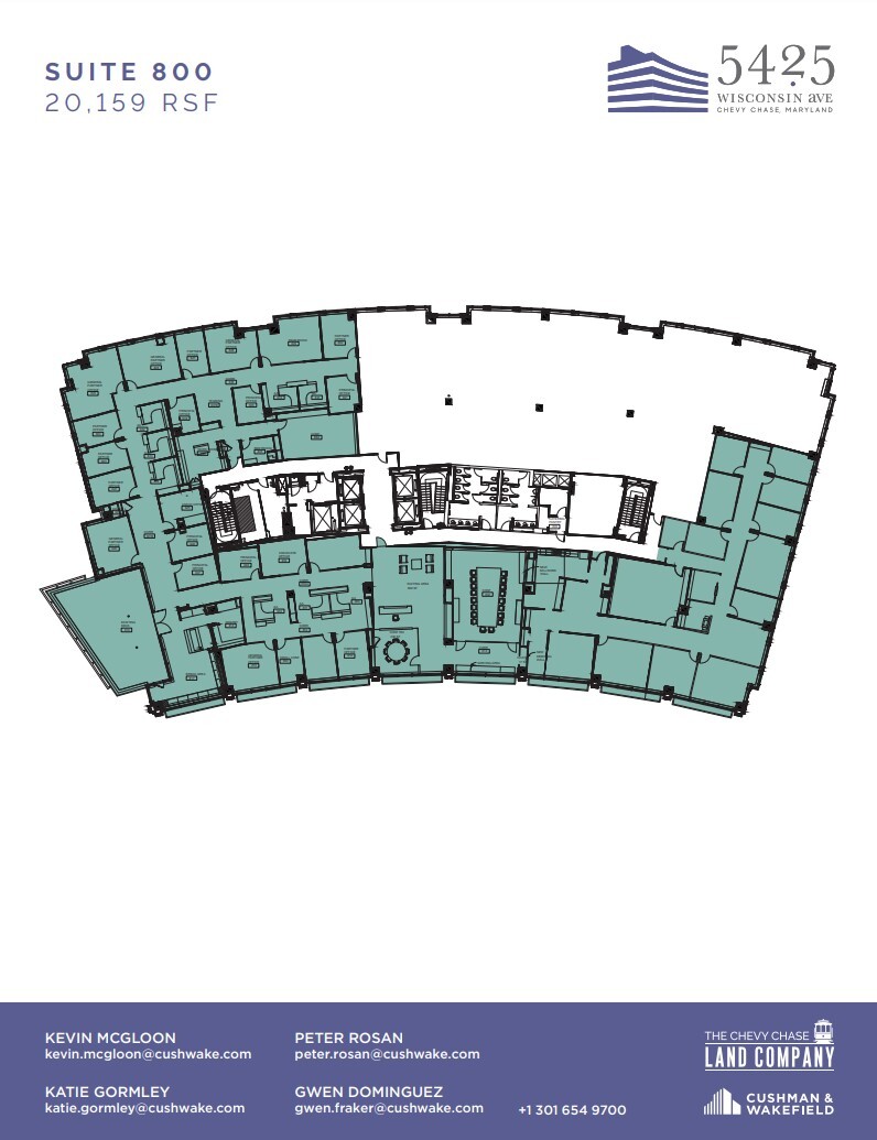 5425-5481 Wisconsin Ave, Chevy Chase, MD for lease Floor Plan- Image 1 of 1