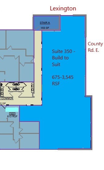 3570 Lexington Ave N, Shoreview, MN for lease Floor Plan- Image 1 of 2