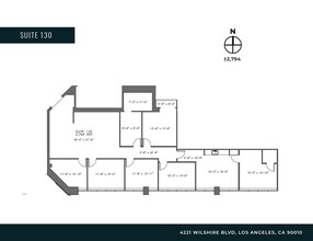 4221 Wilshire Blvd, Los Angeles, CA for lease Floor Plan- Image 1 of 7