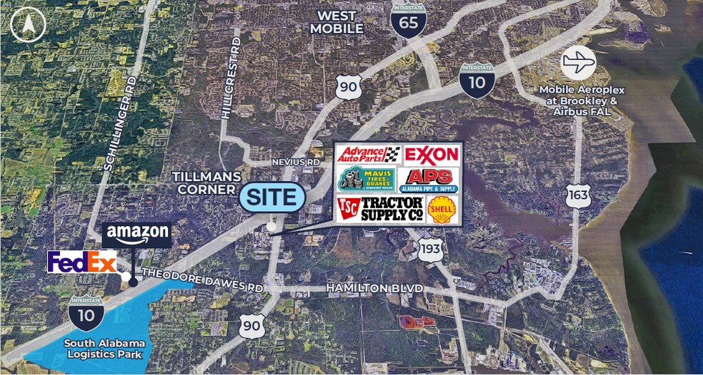 5450 Willis Rd, Theodore, AL for sale - Building Photo - Image 1 of 1