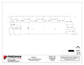 21800 Haggerty Rd, Northville, MI for lease Floor Plan- Image 1 of 1