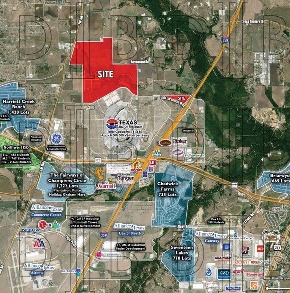 I-35W & Dale Earnhardt Way, Justin, TX for sale - Primary Photo - Image 1 of 1