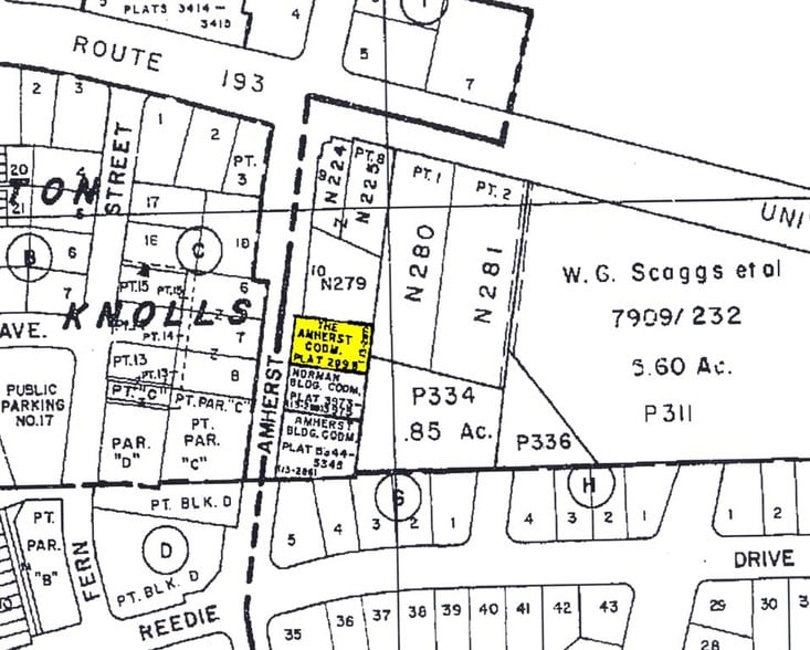 11303-11327 Amherst Ave, Wheaton, MD for sale - Plat Map - Image 2 of 46