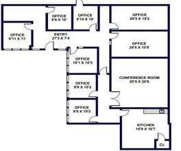 20 E Foothill Blvd, Arcadia, CA for lease Floor Plan- Image 1 of 1