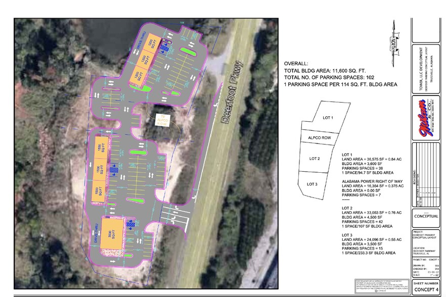 0 Deerfoot Pky, Trussville, AL for lease - Site Plan - Image 2 of 4