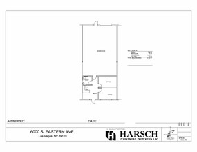 6000 S Eastern Ave, Las Vegas, NV for lease Site Plan- Image 1 of 9