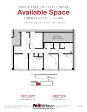 1900 Hollister Dr, Libertyville, IL for lease Floor Plan- Image 1 of 1