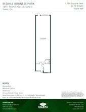 15441 Red Hill Ave, Tustin, CA for lease Floor Plan- Image 1 of 1