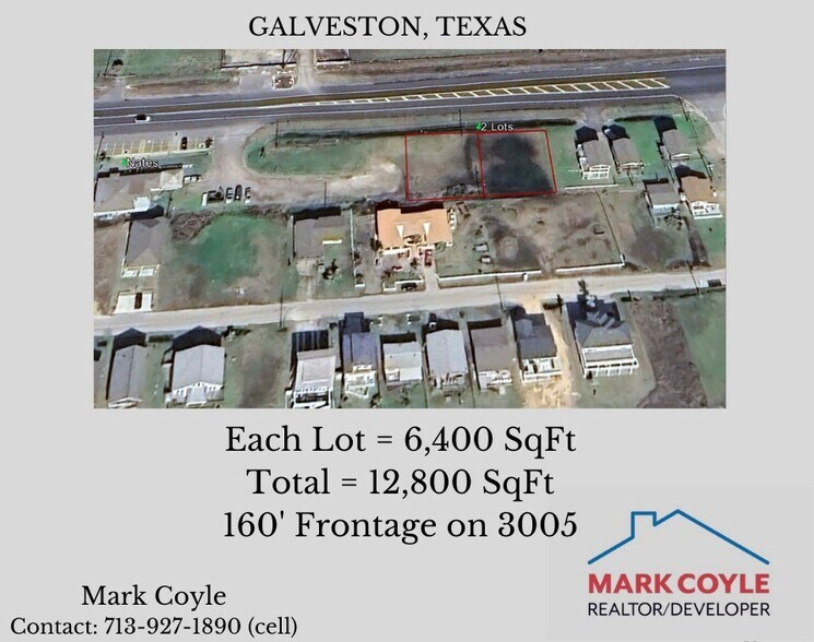 17501 TerminiSan Luis Rd pass, Galveston, TX 77554 Lots HWY 3005