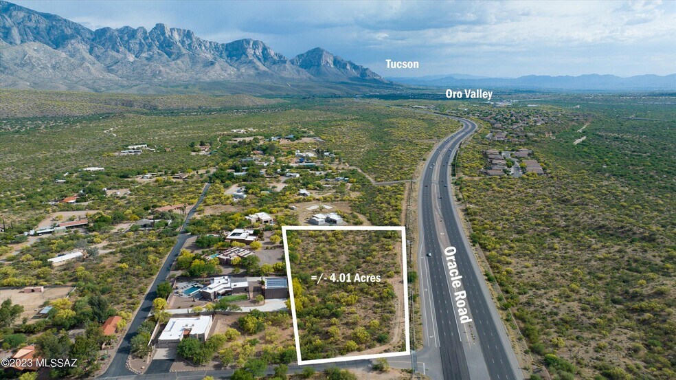 SE Oracle & Mountainaire Dr, Tucson, AZ for sale - Building Photo - Image 2 of 15