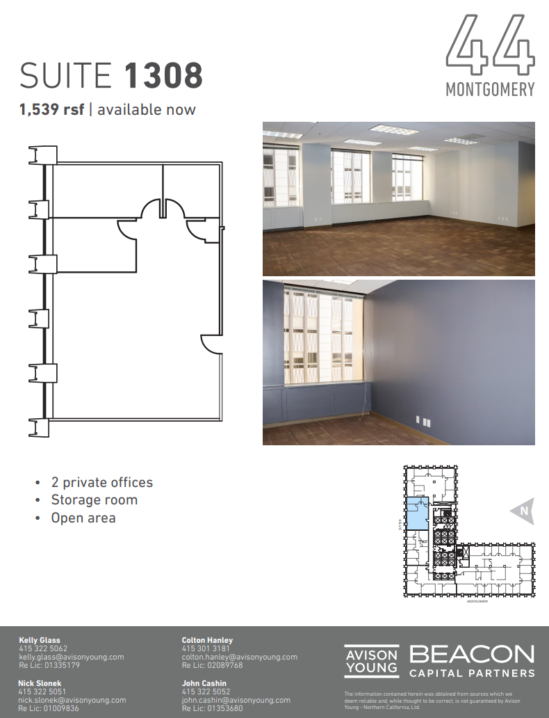 44 Montgomery St, San Francisco, CA for lease Floor Plan- Image 1 of 1