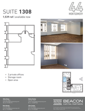 44 Montgomery St, San Francisco, CA for lease Floor Plan- Image 1 of 1