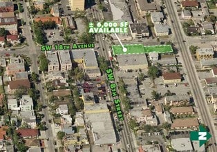 1747-1795 SW 8th St, Miami, FL - AERIAL  map view