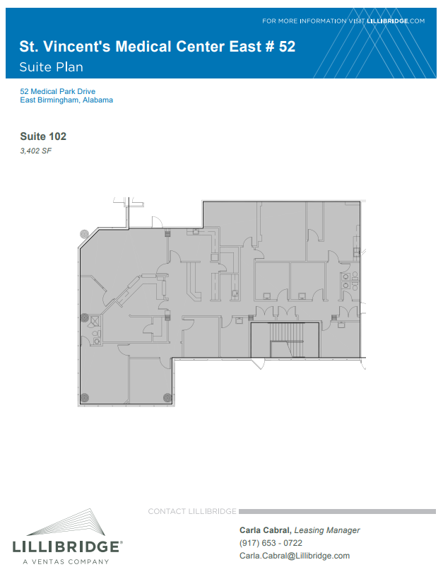 46-52 Medical Park Dr E, Birmingham, AL for lease Floor Plan- Image 1 of 1